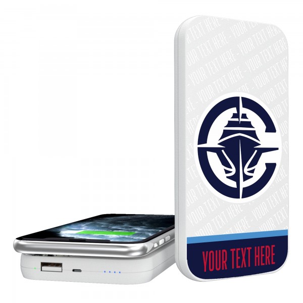 Магнитная зарядка для телефона LA Clippers Personalized 5000mAh Endzone Plus Design Wireless