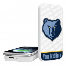 Магнитная зарядка для телефона Memphis Grizzlies Personalized 5000mAh Endzone Plus Design Wireless