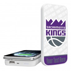 Магнитная зарядка для телефона Sacramento Kings Personalized 5000mAh Endzone Plus Design Wireless