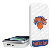 Магнитная зарядка для телефона New York Knicks Personalized 5000mAh Endzone Plus Design Wireless