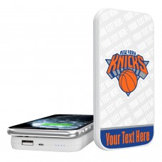 Магнитная зарядка для телефона New York Knicks Personalized 5000mAh Endzone Plus Design Wireless