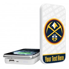Магнитная зарядка для телефона Denver Nuggets Personalized 5000mAh Endzone Plus Design Wireless