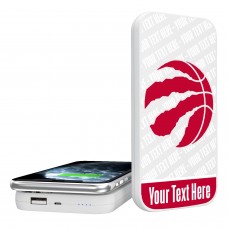Магнитная зарядка для телефона Toronto Raptors Personalized 5000mAh Endzone Plus Design Wireless