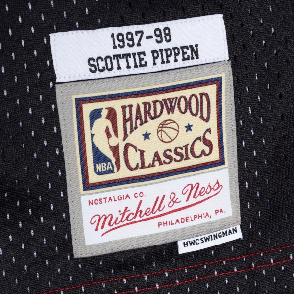 Игровая форма Scottie Pippen Chicago Bulls Mitchell & Ness Hardwood Classics 1997/98 Split Swingman - Red/Black
