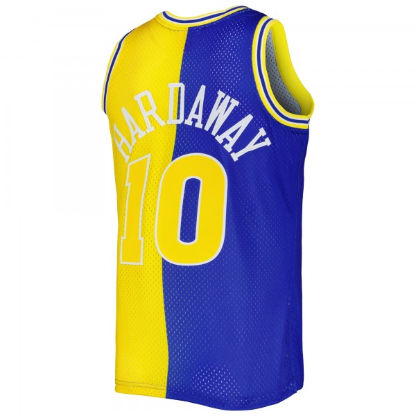 Игровая форма  Tim Hardaway Golden State Warriors Mitchell & Ness Hardwood Classics 1990-91 Split Swingman - Royal/Gold