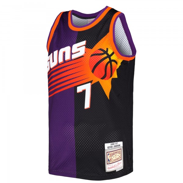Игровая форма  Kevin Johnson Phoenix Suns Mitchell & Ness Hardwood Classics 1996/97 Split Swingman - Purple/Black
