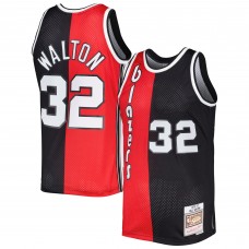 Игровая форма  Bill Walton Portland Trail Blazers Mitchell & Ness Hardwood Classics 1976/77 Split Swingman - Red/Black