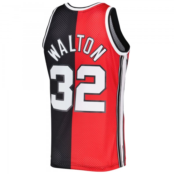 Игровая форма  Bill Walton Portland Trail Blazers Mitchell & Ness Hardwood Classics 1976/77 Split Swingman - Red/Black