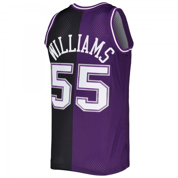 Игровая форма  Jason Williams Sacramento Kings Mitchell & Ness Hardwood Classics 2000-01 Split Swingman - Purple/Black