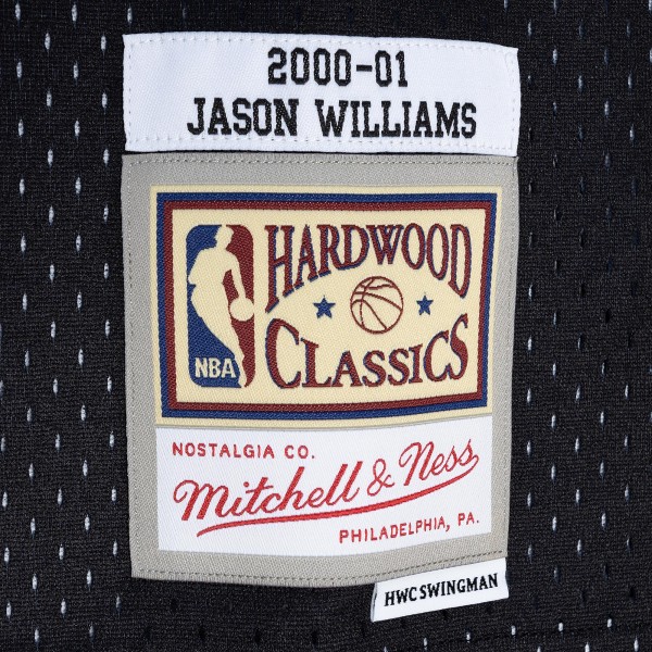 Игровая форма  Jason Williams Sacramento Kings Mitchell & Ness Hardwood Classics 2000-01 Split Swingman - Purple/Black