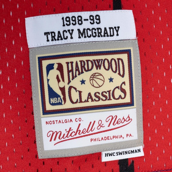 Игровая форма  Tracy McGrady Toronto Raptors Mitchell & Ness Hardwood Classics 1998-99 Split Swingman - Purple/Red