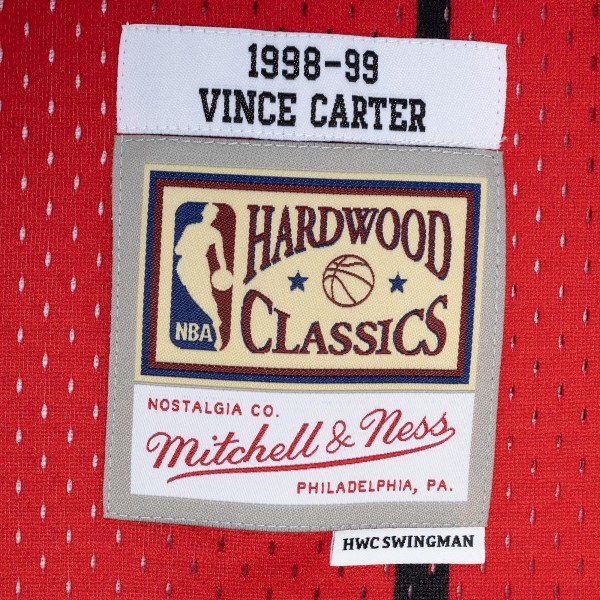 Игровая форма  Vince Carter Toronto Raptors Mitchell & Ness Hardwood Classics 1998-99 Split Swingman - Purple/Red
