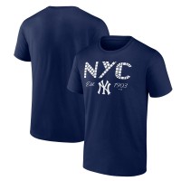 New York Yankees Navy Tiles T-Shirt
