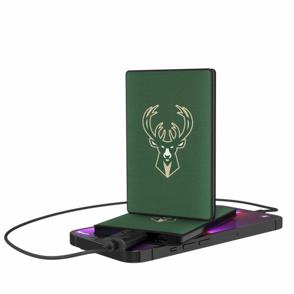 Аккумулятор Milwaukee Bucks Solid Design 2500mAh Credit Card