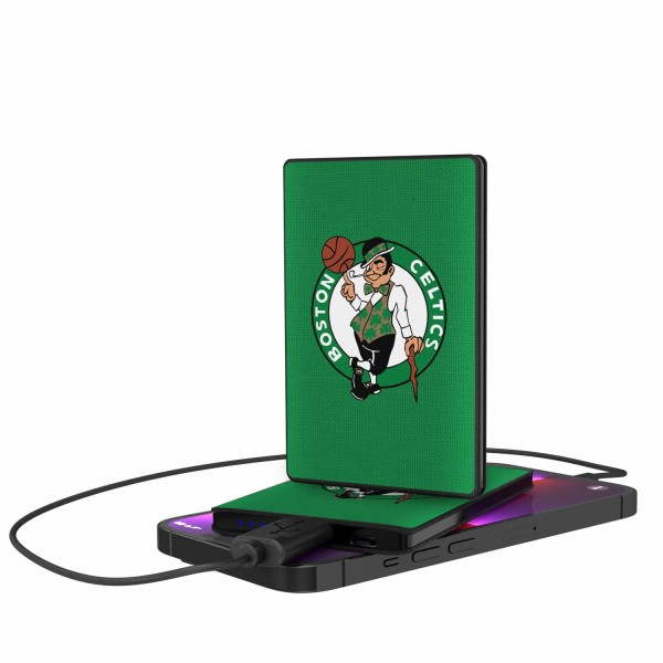 Boston Celtics Solid Design 2500mAh Credit Card Powerbank
