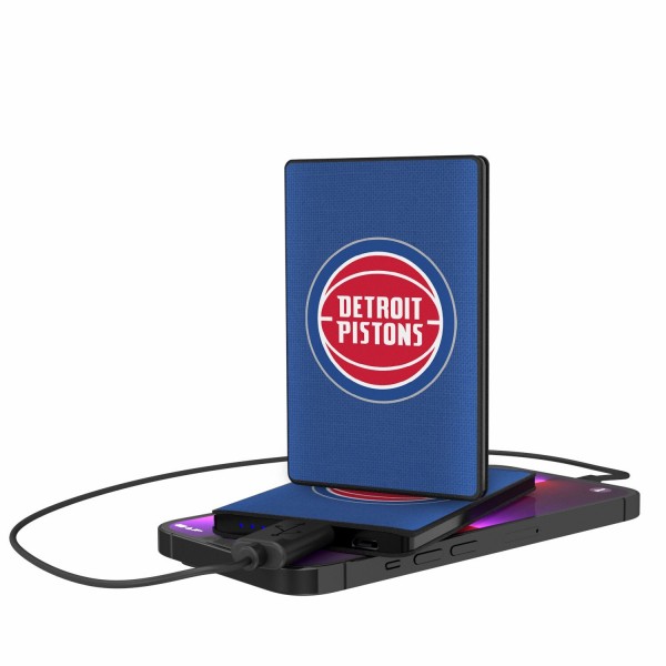 Аккумулятор Detroit Pistons Solid Design 2500mAh Credit Card