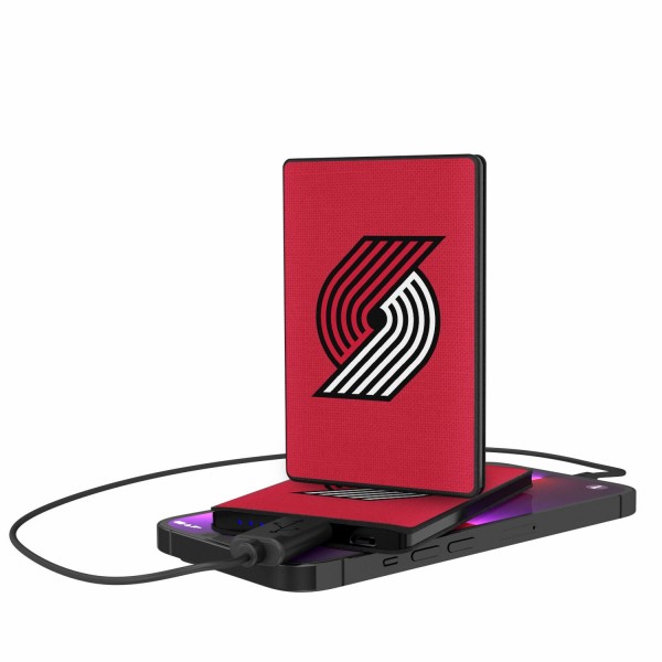 Аккумулятор Portland Trail Blazers Solid Design 2500mAh Credit Card