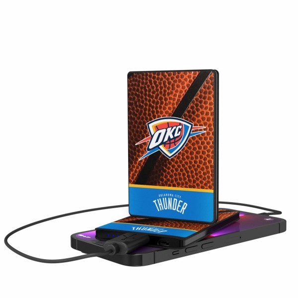 Поря зарядка тOklahoma City Thunder Basketball Design 2500mAh Credit Card