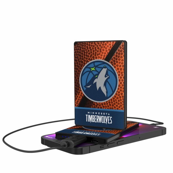 Аккумулятор Minnesota Timberwolves Basketball Design 2500mAh Credit Card