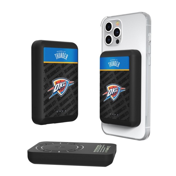 Аккумулятор Oklahoma City Thunder Endzone Design 5000mAh Wireless Mag