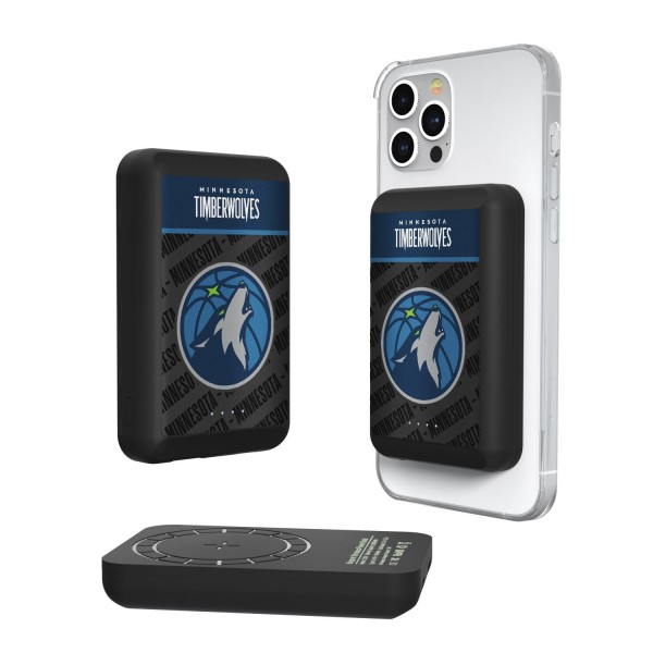 Аккумулятор Minnesota Timberwolves Endzone Design 5000mAh Wireless Mag