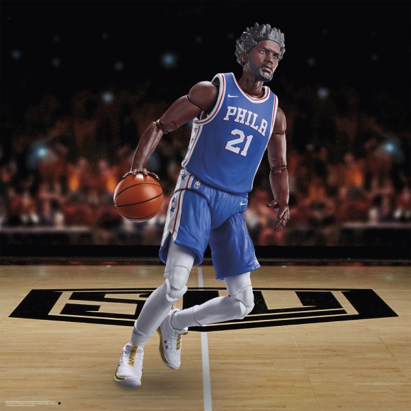 Фигурка игрока Joel Embiid Philadelphia 76ers NBA x Hasbro Starting Lineup Series 1 Action