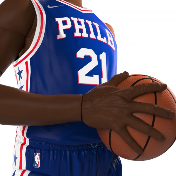 Фигурка игрока Joel Embiid Philadelphia 76ers NBA x Hasbro Starting Lineup Series 1 Action