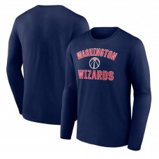 Washington Wizards Navy Victory Arch Team Long Sleeve T-Shirt