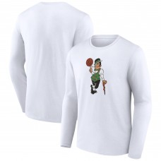 Футболка с длинным рукавом Boston Celtics Alternate Logo - White