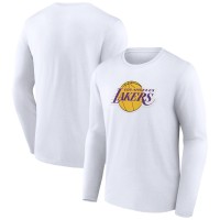 Футболка с длинным рукавом Los Angeles Lakers Alternate Logo - White
