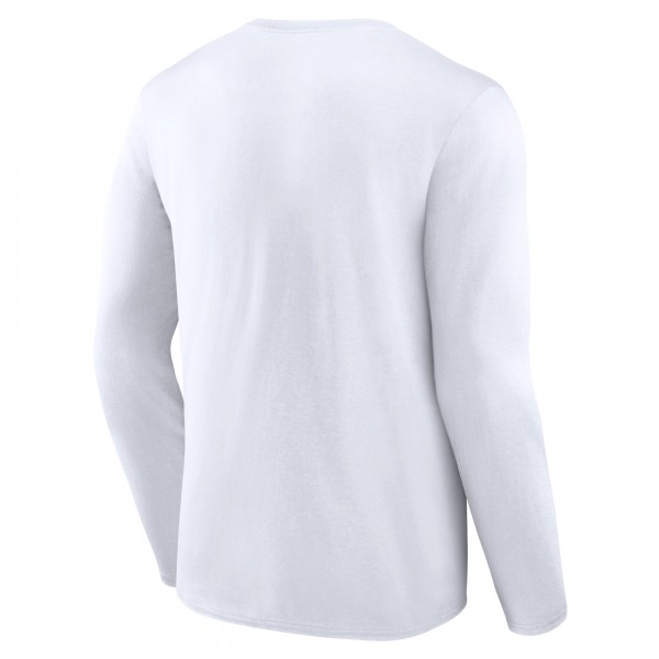 Washington Wizards White Alternate Logo Long Sleeve T-Shirt