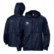 Ветровка New York Yankees Columbia Camo Flash Forward Team Logo - Navy