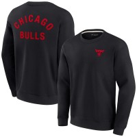 Кофта Unisex Chicago Bulls Black Super Soft Crew