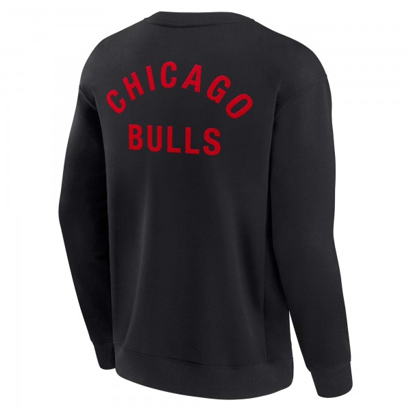 Кофта Unisex Chicago Bulls Black Super Soft Crew