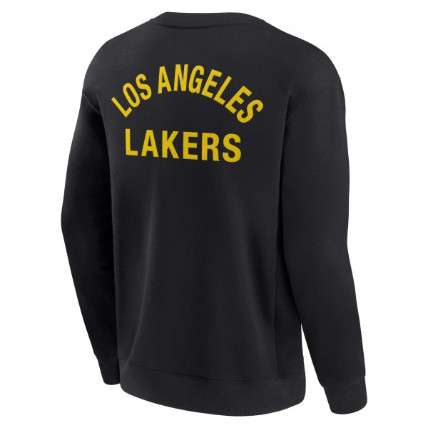 Кофта Los Angeles Lakers Fanatics Signature Unisex Super Soft Fleece Oversize Arch Crew - Black
