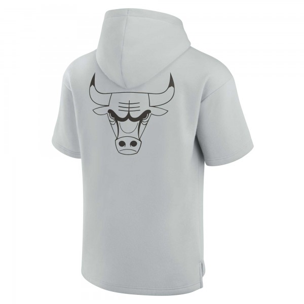 Футболка с капюшоном Chicago Bulls Fanatics Signature Unisex Super Soft Fleece - Gray