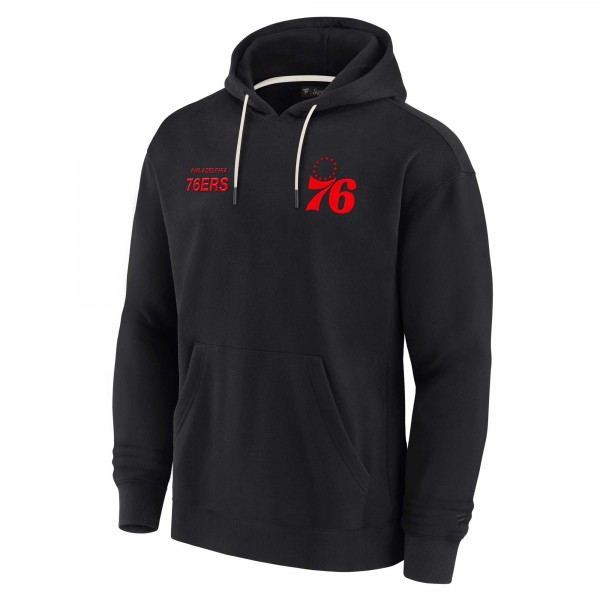 Толстовка Philadelphia 76ers Fanatics Signature Unisex Super Soft Fleece - Black