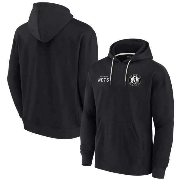 Толстовка Brooklyn Nets Fanatics Signature Unisex Super Soft Fleece - Black