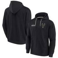Толстовка Milwaukee Bucks Fanatics Signature Unisex Super Soft Fleece - Black