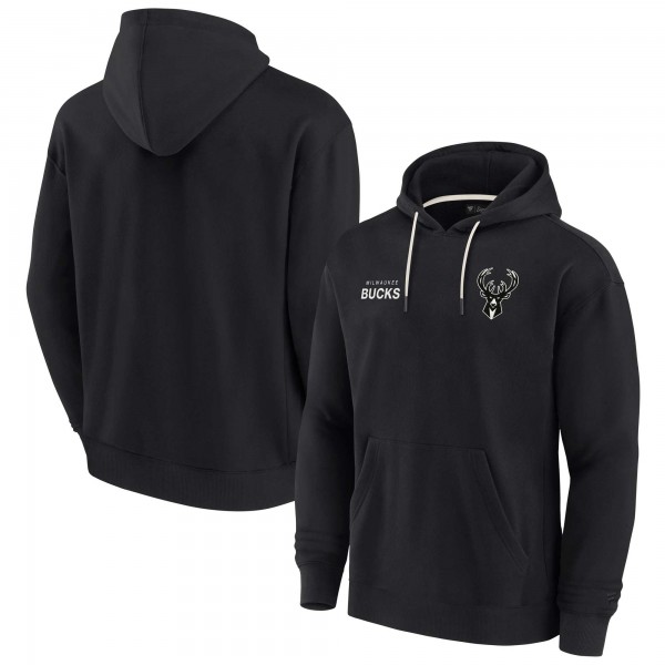 Толстовка Milwaukee Bucks Fanatics Signature Unisex Super Soft Fleece - Black