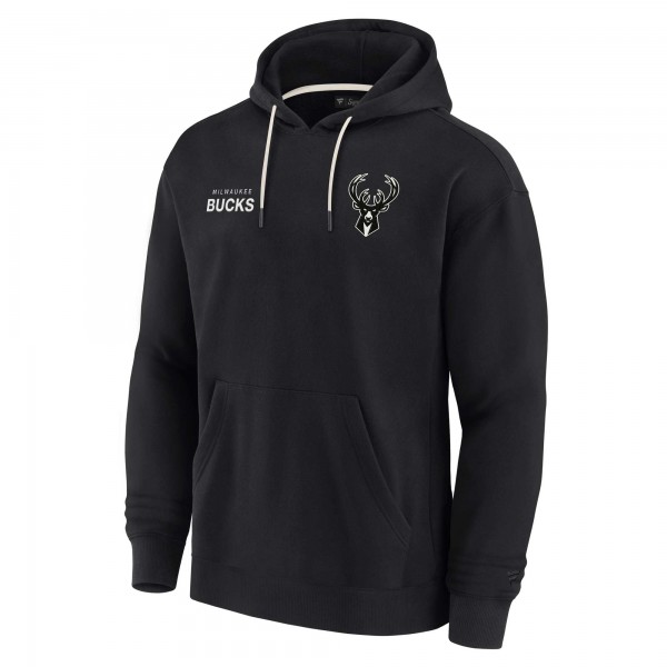 Толстовка Milwaukee Bucks Fanatics Signature Unisex Super Soft Fleece - Black