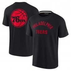 Футболка Philadelphia 76ers Fanatics Signature Unisex Super Soft - Black