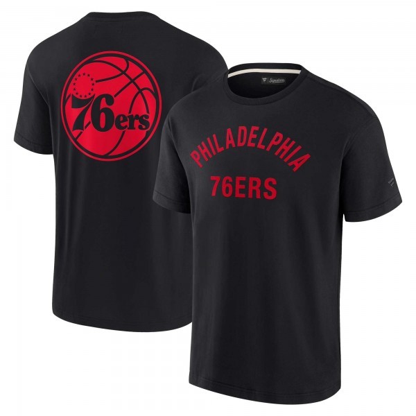 Футболка Philadelphia 76ers Fanatics Signature Unisex Super Soft - Black