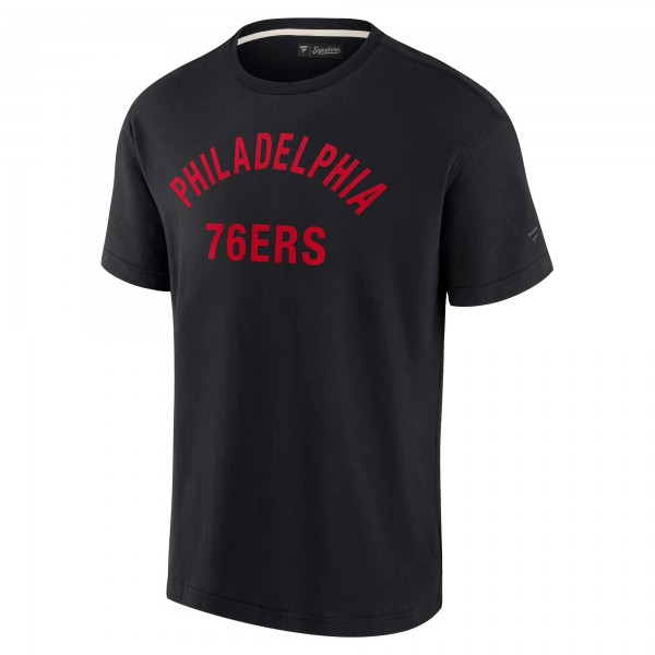 Футболка Philadelphia 76ers Fanatics Signature Unisex Super Soft - Black