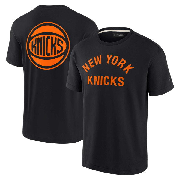 Футболка Unisex New York Knicks Fanatics Black Elements Super Soft Short Sleeve