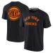 Футболка Unisex New York Knicks Fanatics Black Elements Super Soft Short Sleeve