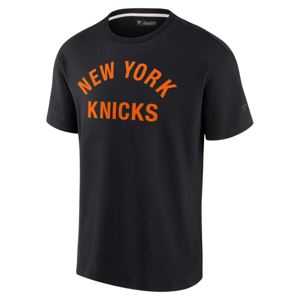 Футболка Unisex New York Knicks Fanatics Black Elements Super Soft Short Sleeve