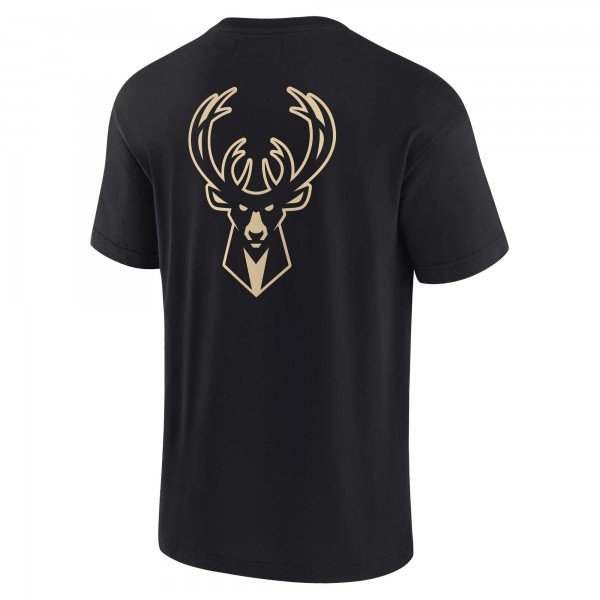Футболка Milwaukee Bucks Fanatics Signature Unisex Super Soft - Black