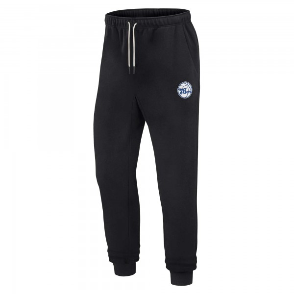 Спортивные штаны Philadelphia 76ers Fanatics Signature Unisex Super Soft Fleece - Black
