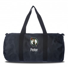 Boston Celtics Navy Camo Print Personalized Duffel Bag